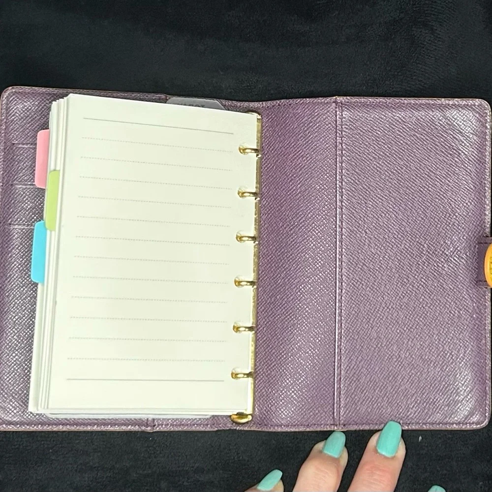 Louis Vuitton Yellow Epi Leather Home Office Planner
